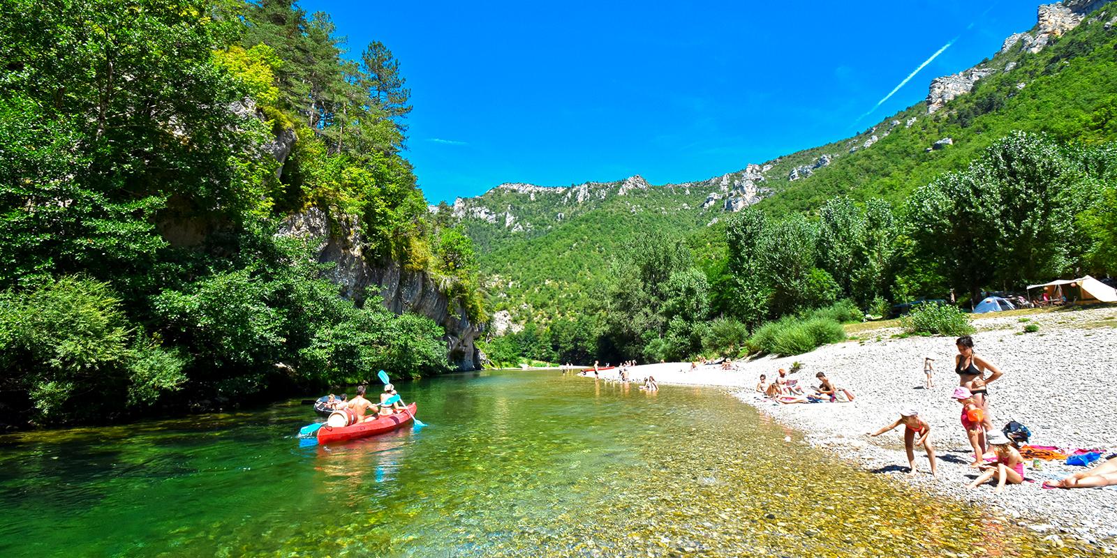 Les plus beaux campings dans les Gorges du Tarn
